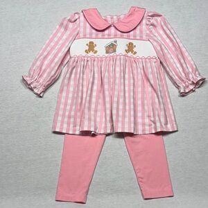 Stitchy Fish smocked set